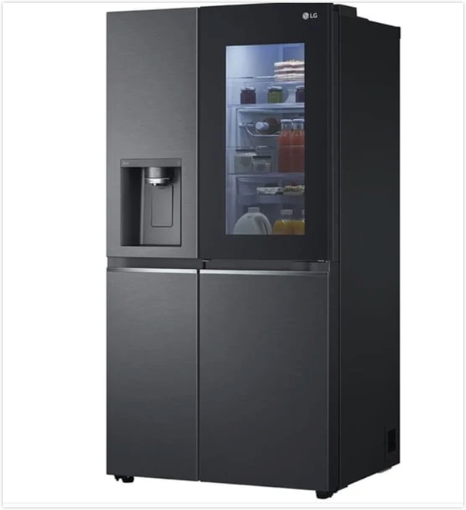 LG Side By Side 674Ltr Black GR-X267CQEW