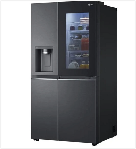 LG Side By Side 674Ltr Black GR-X267CQEW