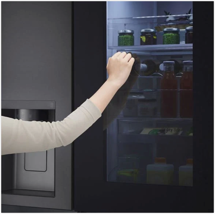 LG Side By Side 674Ltr Black GR-X267CQEW